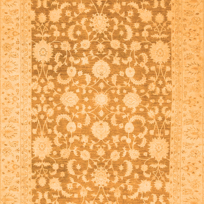 Oriental Orange Traditional Rug, abs2676org