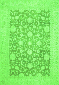 Oriental Green Traditional Rug, abs2676grn