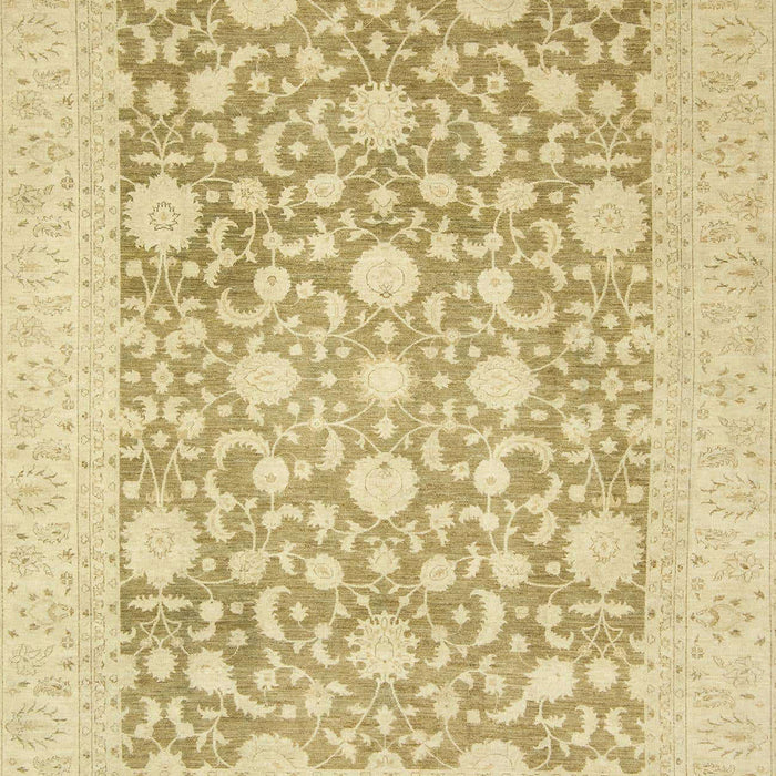 Machine Washable Abstract Gold Rug, wshabs2676