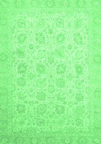 Oriental Emerald Green Traditional Rug, abs2677emgrn