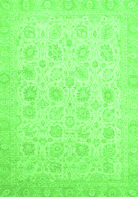 Oriental Green Traditional Rug, abs2677grn