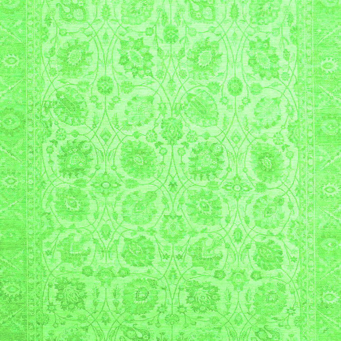 Oriental Green Traditional Rug, abs2677grn