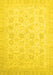 Oriental Yellow Traditional Rug, abs2677yw