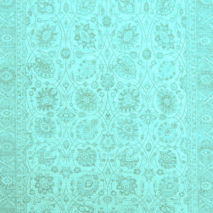 Oriental Light Blue Traditional Rug, abs2677lblu