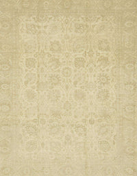 Machine Washable Abstract Brown Gold Rug, wshabs2678