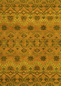 Abstract Yellow Modern Rug, abs2679yw