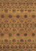 Abstract Brown Modern Rug, abs2679brn