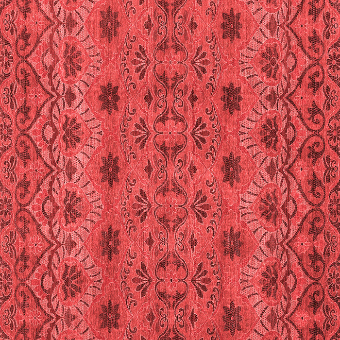 Abstract Red Modern Rug, abs2679red