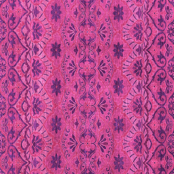 Square Abstract Pink Modern Rug, abs2679pnk