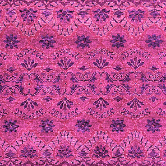 Machine Washable Abstract Pink Modern Rug, wshabs2679pnk