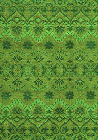 Abstract Green Modern Rug, abs2679grn