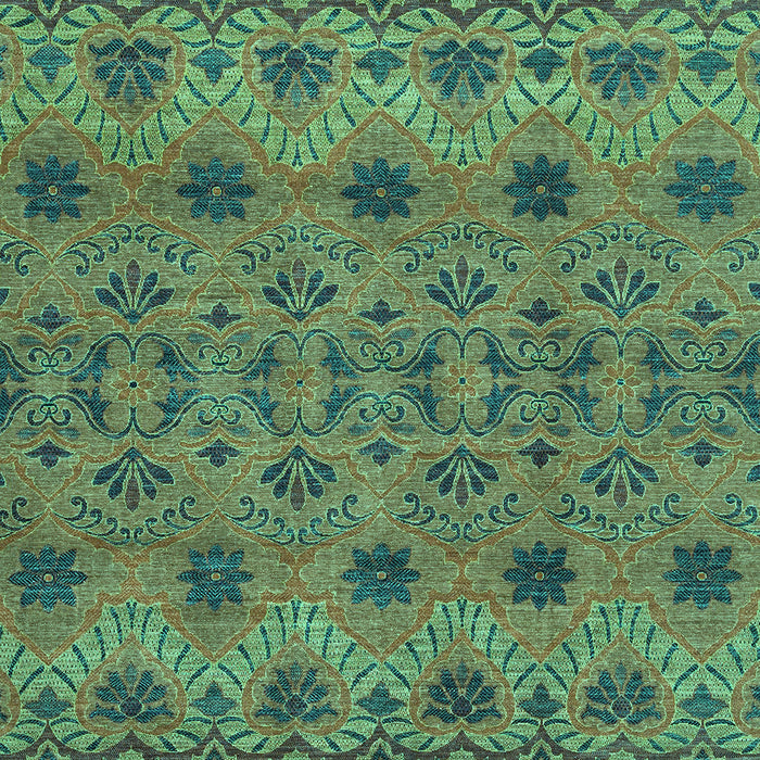 Abstract Turquoise Modern Rug, abs2679turq