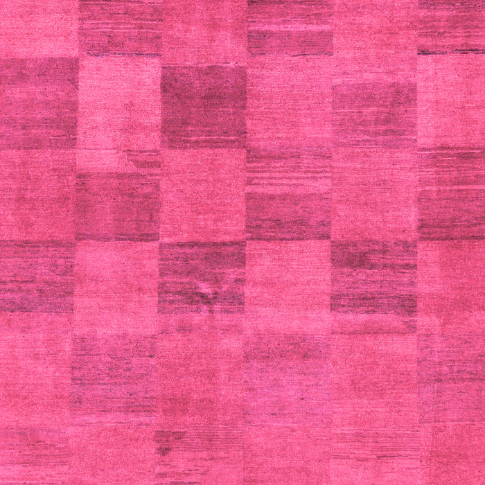 Machine Washable Oriental Pink Modern Rug, wshabs267pnk