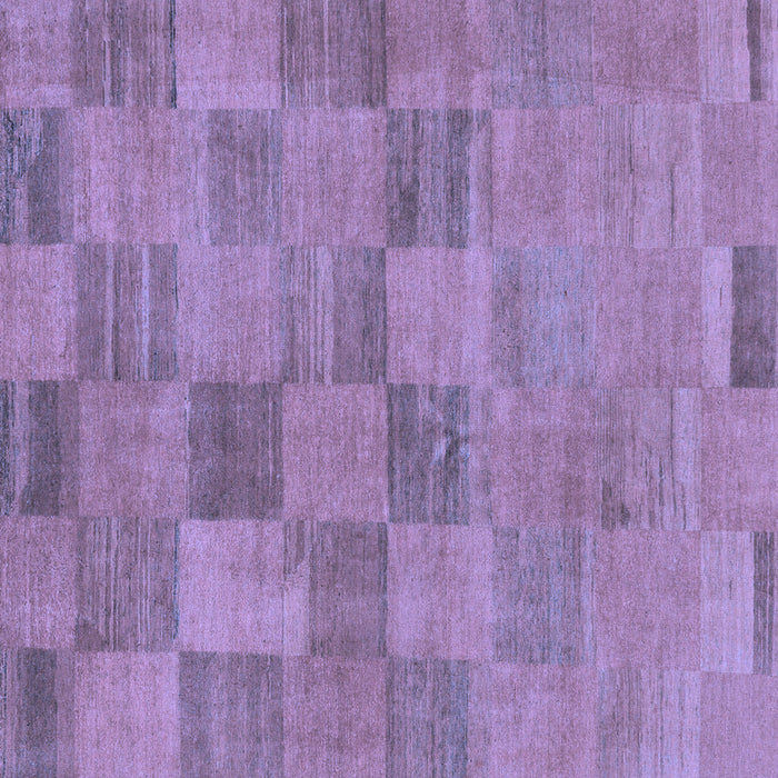 Square Machine Washable Oriental Blue Modern Rug, wshabs267blu