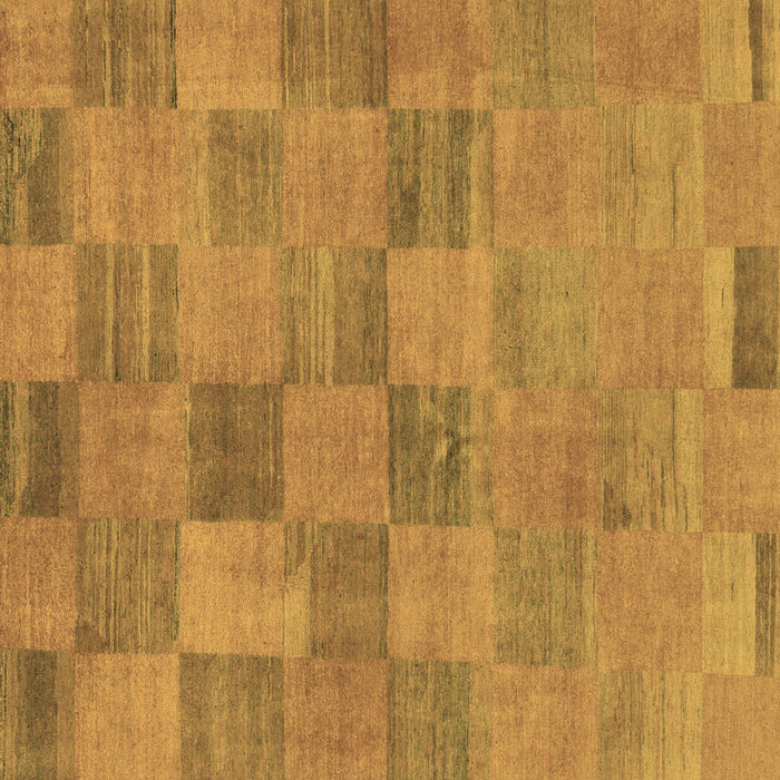 Square Machine Washable Oriental Brown Modern Rug, wshabs267brn