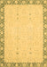 Machine Washable Oriental Brown Traditional Rug, wshabs2680brn