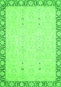 Oriental Green Traditional Rug, abs2680grn