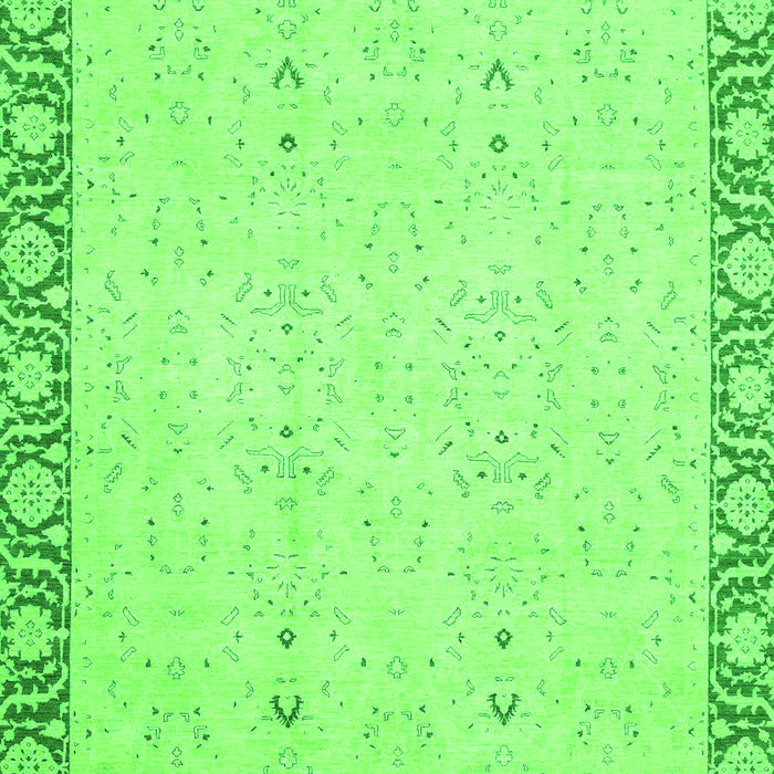 Oriental Green Traditional Rug, abs2680grn