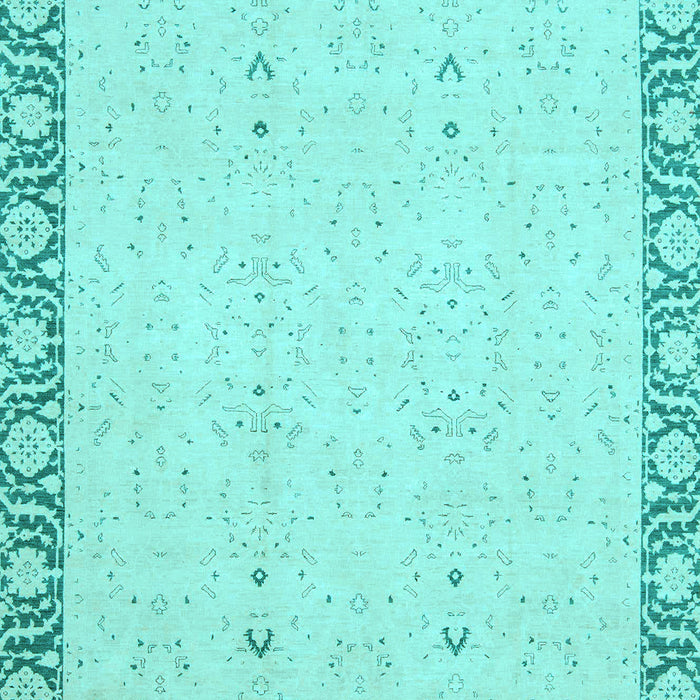 Oriental Light Blue Traditional Rug, abs2680lblu
