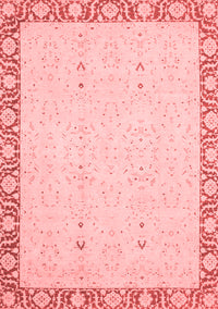 Oriental Red Traditional Rug, abs2680red