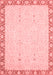 Oriental Red Traditional Area Rugs