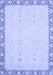 Oriental Blue Traditional Rug, abs2680blu