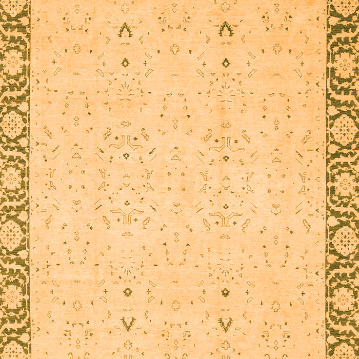 Oriental Orange Traditional Rug, abs2680org
