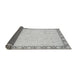 Sideview of Oriental Gray Traditional Rug, abs2680gry