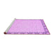 Sideview of Machine Washable Oriental Purple Traditional Area Rugs, wshabs2680pur