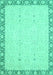 Oriental Turquoise Traditional Rug, abs2680turq