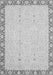 Machine Washable Oriental Gray Traditional Rug, wshabs2680gry