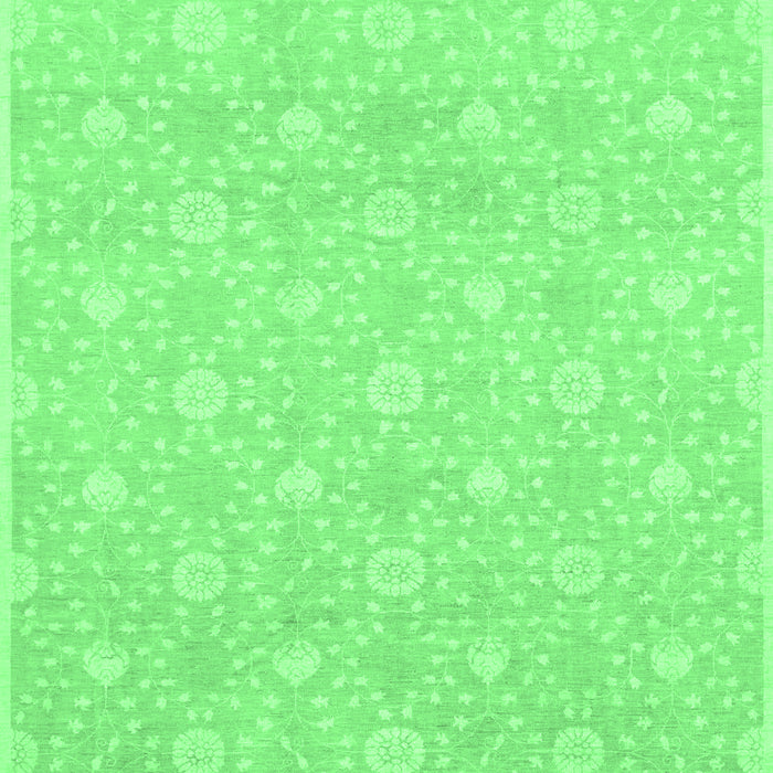Oriental Emerald Green Traditional Rug, abs2681emgrn