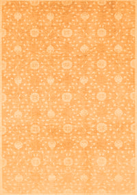 Oriental Orange Traditional Rug, abs2681org