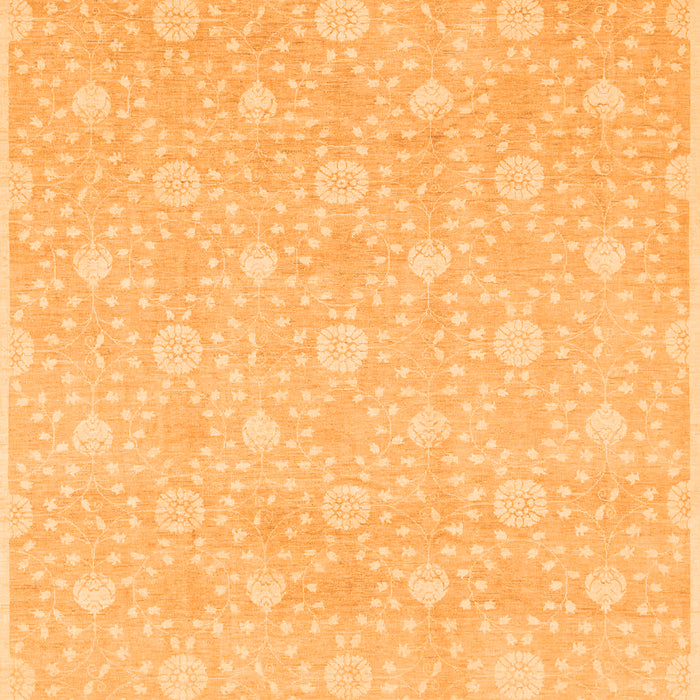 Oriental Orange Traditional Rug, abs2681org