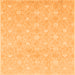 Square Oriental Orange Traditional Rug, abs2681org