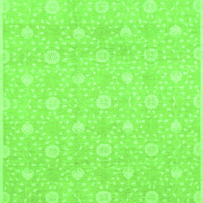 Oriental Green Traditional Rug, abs2681grn