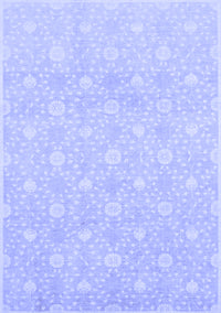 Oriental Blue Traditional Rug, abs2681blu