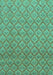 Machine Washable Abstract Turquoise Modern Area Rugs, wshabs2682turq