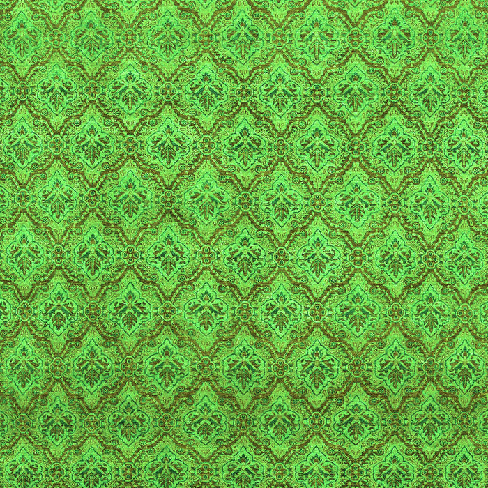 Machine Washable Abstract Green Modern Area Rugs, wshabs2682grn