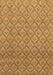 Abstract Brown Modern Rug, abs2682brn