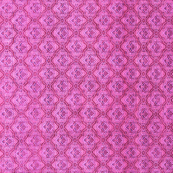 Square Abstract Pink Modern Rug, abs2682pnk
