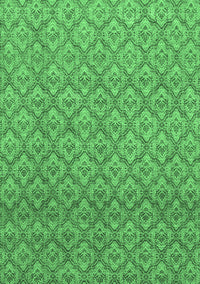 Abstract Emerald Green Modern Rug, abs2682emgrn