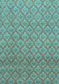 Abstract Light Blue Modern Rug, abs2682lblu