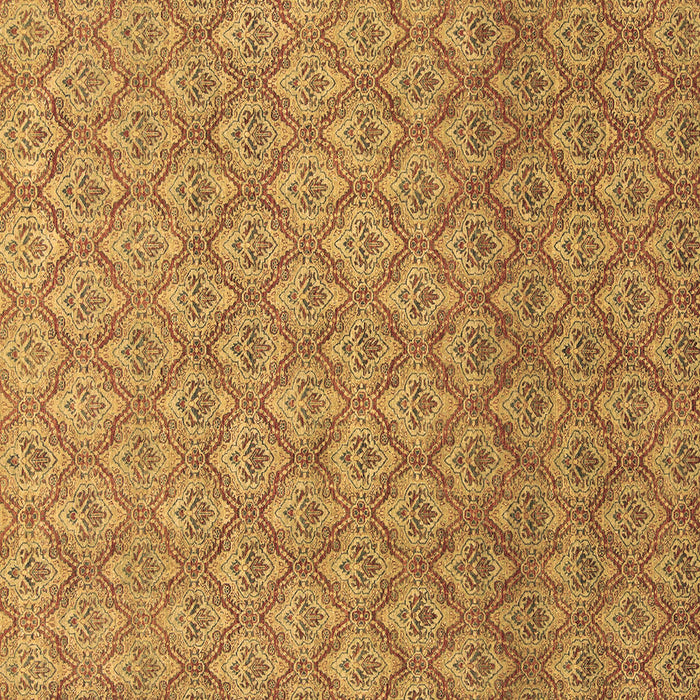 Square Machine Washable Abstract Brown Modern Rug, wshabs2682brn