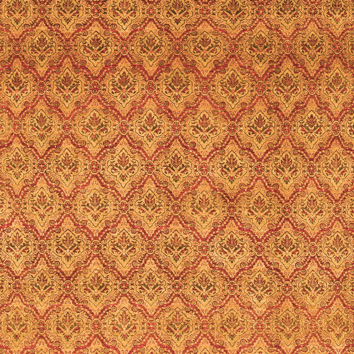 Machine Washable Abstract Orange Modern Area Rugs, wshabs2682org