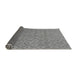 Sideview of Abstract Gray Modern Rug, abs2682gry