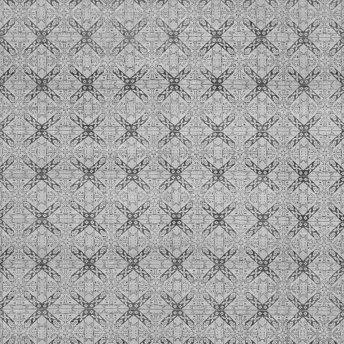 Machine Washable Abstract Gray Modern Rug, wshabs2683gry