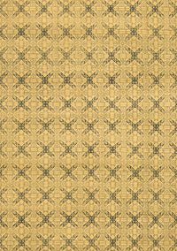 Abstract Brown Modern Rug, abs2683brn