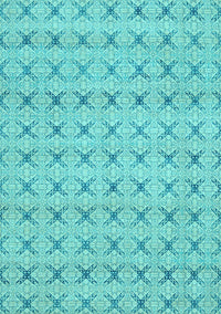 Abstract Light Blue Modern Rug, abs2683lblu