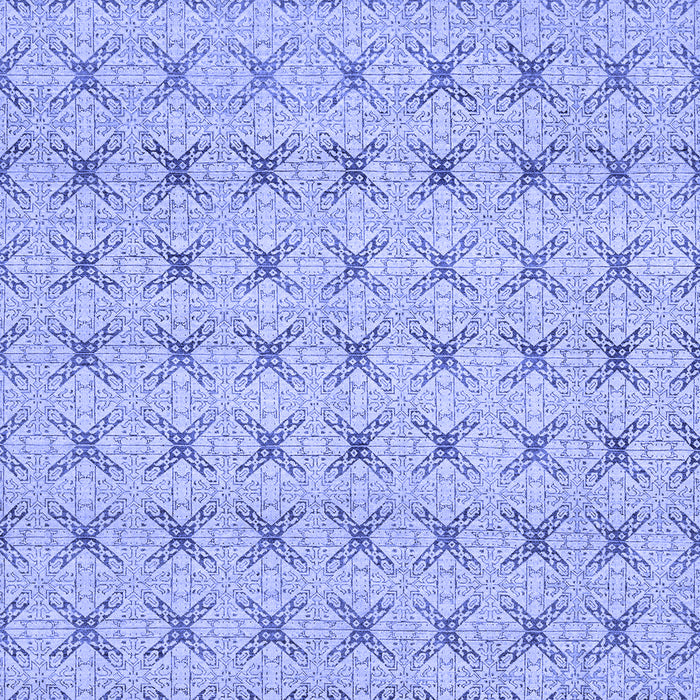 Machine Washable Abstract Blue Modern Rug, wshabs2683blu